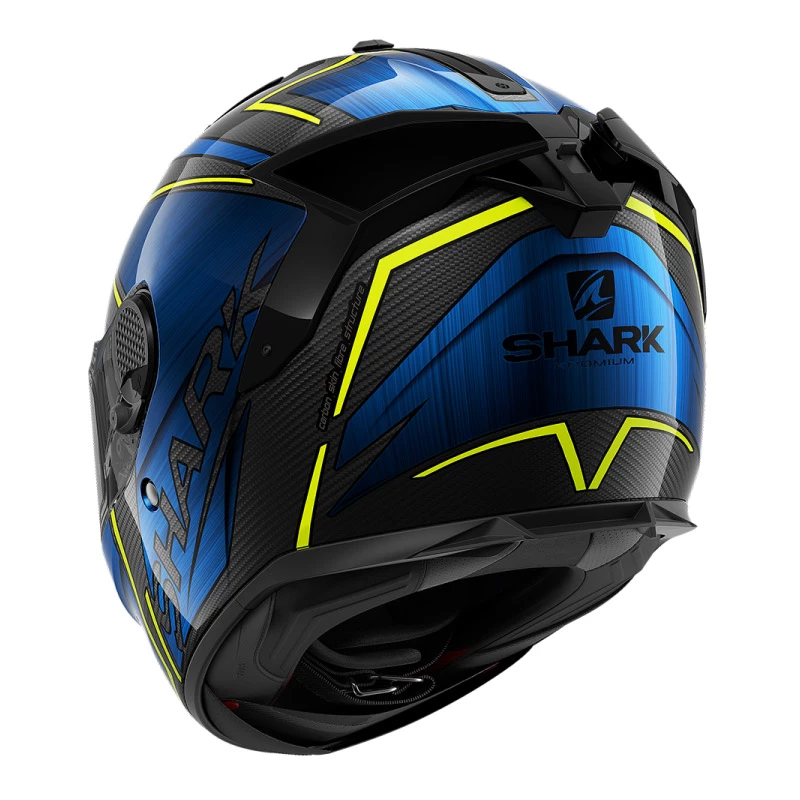 Budget ✨ Fiber Shark Spartan Gt Carbon Kromium Helmet Blue ???? 4 Budget ✨ Fiber Shark Spartan Gt Carbon Kromium Helmet Blue ???? - Image 2