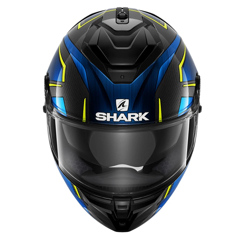 Budget ✨ Fiber Shark Spartan Gt Carbon Kromium Helmet Blue ???? 5 Budget ✨ Fiber Shark Spartan Gt Carbon Kromium Helmet Blue ???? - Image 3