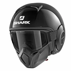 Wholesale ???? Plastic Shark Street Drak Blank Helmet Black ✨