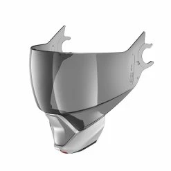 Outlet ???? Visors Shark Vz17018 Evo Jet Visor Smoked Silver Mat ????